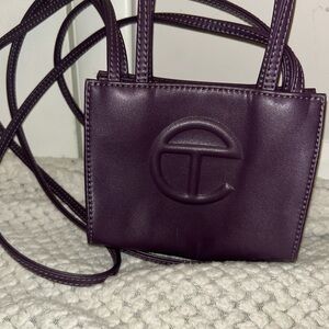 Telfar Dark Purple Mini Bag